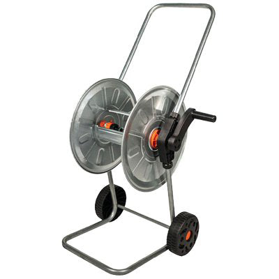 AVVOLGITUBO IRRIGAZIONE CARRELLATO AGRATI  ACCIAIO ZINCATO RUOTE PLT X TUBO 1/2 MT  50