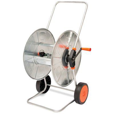 AVVOLGITUBO IRRIGAZIONE CARRELLATO AGRATI  ACCIAIO ZINCATO RUOTE PLT X TUBO 1/2 MT 110