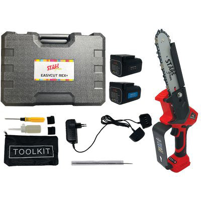 SEGA MINI BATTERIA EASYCUT REX+ STARS  VOLT 16,8 AH 2,0+4,0 W 350 MM 120 + VALIGIA