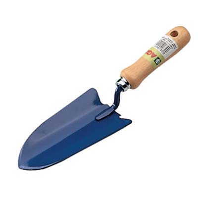 PALETTA TRAPIANTO LARGA AGEF - ACCIAIO VERN/FAGGIO CM 31- 12 pezzi