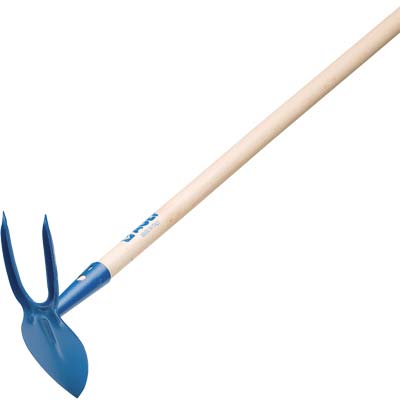 ZAPPETTA CUORE BIDENTE AGEF - ACCIAIO VERN/FAGGIO CM 120- 5 pezzi