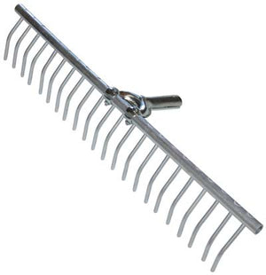 RASTRELLONE ALLUMINIO FIENO STARS  DENTI 22 CM 68 O.CONICO MM 26