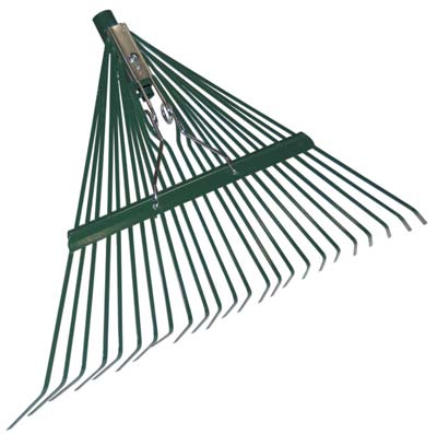 SCOPA GIARDINO INGLESE LUXURY STARS - ACCIAIO VERN O.CONICO MM 26- 6 pezzi