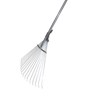 SCOPA GIARDINO A VENTAGLIO VELOX STARS - ACCIAIO ZINC H.CM 151- 6 pezzi