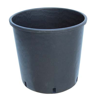 VASO VIVAISTA - PP NERO CM 30 H.CM 30 LT 18,5- 25 pezzi