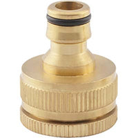 PRESA A RUBINETTO OTTONE + INNESTO RAPIDO STARS - 3/4-1F- 10 pezzi