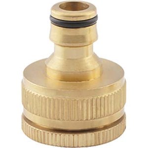 PRESA A RUBINETTO OTTONE + INNESTO RAPIDO STARS - 3/4-1F- 10 pezzi