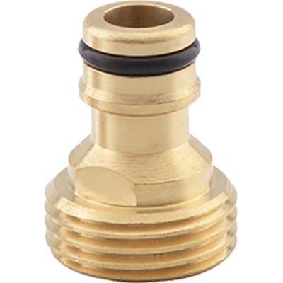 PRESA A RUBINETTO OTTONE + INNESTO RAPIDO STARS - 3/4M- 10 pezzi