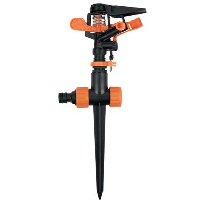 IRRIGATORE BATTENTE 427 SU PUNTALE STARS - PLASTICA SETTORE INNESTO RAPIDO PASSANTE SELF- 5 pezzi