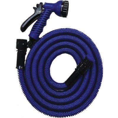 TUBO IRRIGAZIONE ESTENSIBILE LONGLIFE IN KIT STARS  MT 2,5/7,5 +RACCORDI+IDROPISTOLA