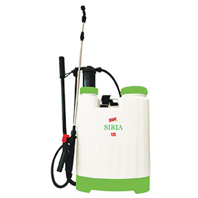 POMPA A SPALLA SIRIA 12 STARS  LT 12 POMPANTE NYLON LANCIA ASTA METALLICA