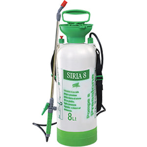 POMPA A PRESSIONE SIRIA 8 STARS  LT 8 LANCIA ASTA METALLICA