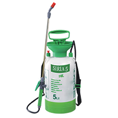 POMPA A PRESSIONE SIRIA 5 STARS  LT 5 LANCIA ASTA METALLICA