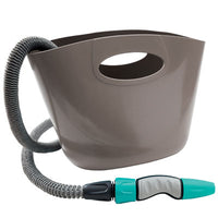 TUBO IRRIGAZIONE ESTENSIBILE AQUAPOP KIT BORSA GF  GREY MT  5/15 +RACCORDI+LANCIA