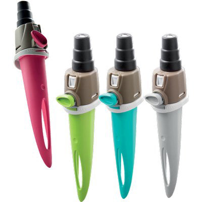 CAROTINA IRRIGOCCIA AQUAFLORA HOLIDAY GF - ATTACCO A BOTTIGLIA COLORI MIX- 4 pezzi