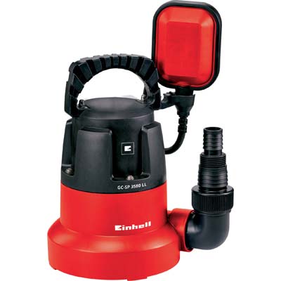 ELETTROPOMPA ACQUE CHIARE GESP 3580 LL EINHELL  ABS VOLT 230 WATT 350 HP 0,50 LIT/M 133 H.MT 7,5