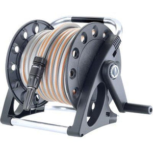 AVVOLGITUBO IRRIGAZIONE AQUAPONY KIT CLABER  ACCIAIO/ABS TUBO 1/2 MT 15 + RACCORDI + LANCIA