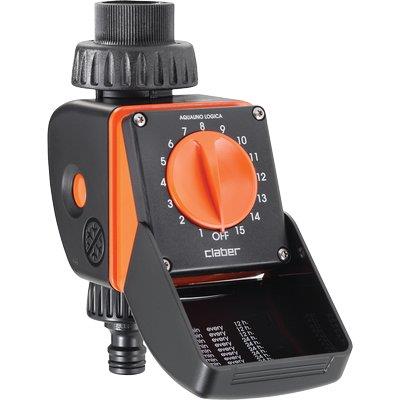 CENTRALINA IRRIGAZIONE AQUAUNO LOGICA CLABER  INNESTO RAPIDO 3/4F 1XTRANSISTOR VOLT 9 SELF 8422