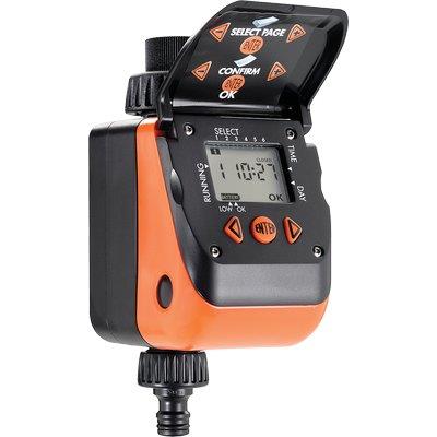 CENTRALINA IRRIGAZIONE AQUAUNO VIDEO6 PLUS CLABER  INNESTO RAPIDO 3/4F 1XTRANSISTOR VOLT 9 SELF 8413