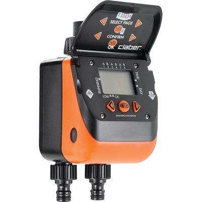 CENTRALINA IRRIGAZIONE AQUADUE DUPLO EVO CLABER  INNESTO RAPIDO 3/4F 1XTRANSISTOR VOLT 9 SELF 8410