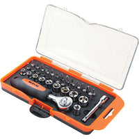 CHIAVI A BUSSOLA + INSERTI+ CRIC 1/4 206638 WOKIN - MM 5-13 TA3-6 PH0-3 PZ0-3 HEX2-6 T10-40 CF=PZ 38- 1 confezioni