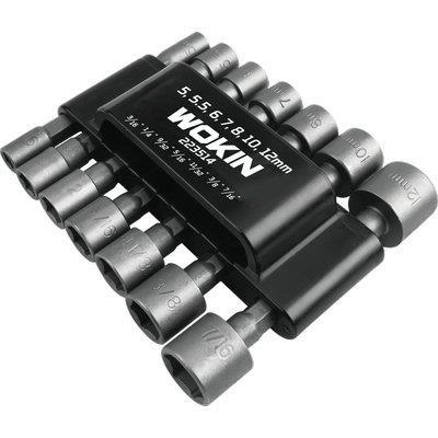 INSERTI A BUSSOLA ESAGONALI AVVITAT 223514 WOKIN - ATTACCO 1/4F MM 38 CF=PZ 14- 2 pezzi