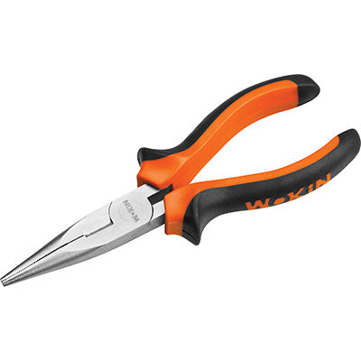 PINZA BECCHI MEZZOTONDI LUNGHI 1002 WOKIN - MM 200 100208- 3 pezzi