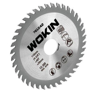 LAMA CIRCOLARE X LEGNO 761424 WOKIN  MM 165X30 DENTI 24