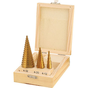 FRESE CONICHE SERIE 756603 WOKIN - MM 4/32 CF=PZ 3- 1 confezioni