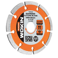 DISCO DIAMANTATO A SETTORE 7631 WOKIN - MM 115X22,2 H.MM 1,8 763111- 5 pezzi