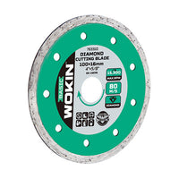 DISCO DIAMANTATO A CORONA LISCIA 7633 WOKIN - MM 115X22,2 H.MM 1,8 763311- 5 pezzi