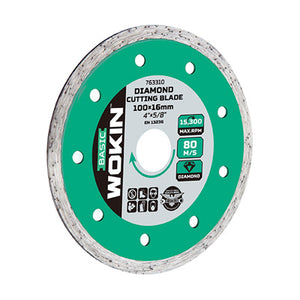 DISCO DIAMANTATO A CORONA LISCIA 7633 WOKIN  MM 230X22,2 H.MM 2,4 763323