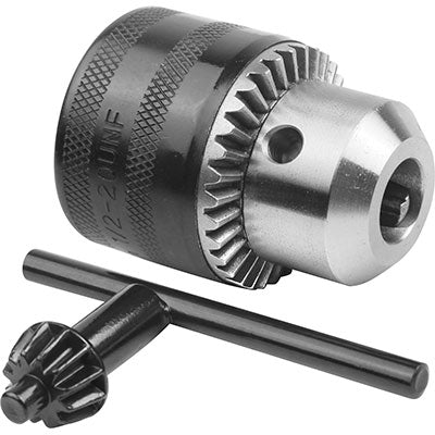 MANDRINO A CREMAGLIERA FEMMINA 789501 WOKIN - 1/2FXMM 20 X PUNTE MM 1.5/13 +CHIAVE- 2 pezzi