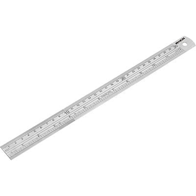 RIGHELLO 501012 WOKIN - INOX MM 25X300- 10 pezzi