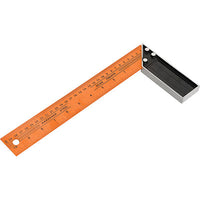 SQUADRA FALEGNAME 5015 WOKIN - ALLUMINIO/ACCIAIO CM 30 501512- 5 pezzi