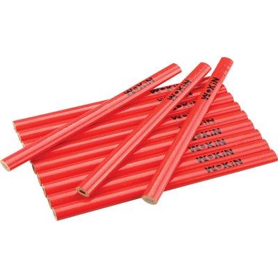 MATITA ROSSA 358812 WOKIN - MINA DURA CM 18 CF=PZ 12- 6 confezioni