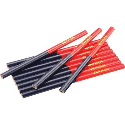 MATITA BICOLORE ROSSO BLU 358912 WOKIN - CM 18 CF=PZ 12- 6 confezioni