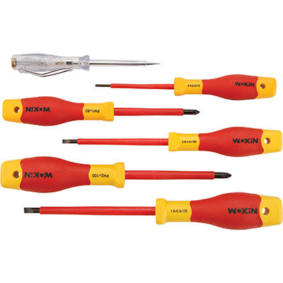 GIRAVITI ISOLATI SERIE 569406 WOKIN - TA 2.5/4/5.5 PH 0/1/3 CERCAFASE CF=PZ 6- 1 confezioni