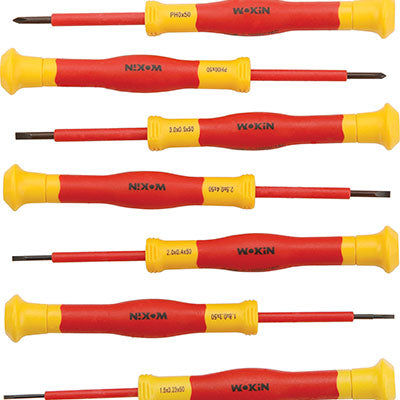 GIRAVITI PRECISIONE ISOLATI SERIE 562407 WOKIN - 5 TA + 2 PH CF=PZ 7- 1 confezioni