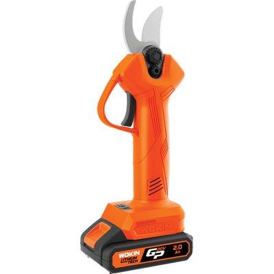 FORBICE BATTERIA GP20V 624510 WOKIN  VOLT 20X2 AH 2,0 MM 030 BRUSHLESS + VALIGIA