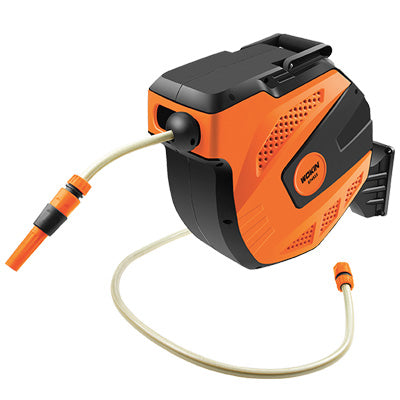 AVVOLGITUBO IRRIGAZIONE AUTOROLL 574515 WOKIN  PLASTICA +TUBO 1/2 MT 15 +1,5 RACCORDI+LANCIA