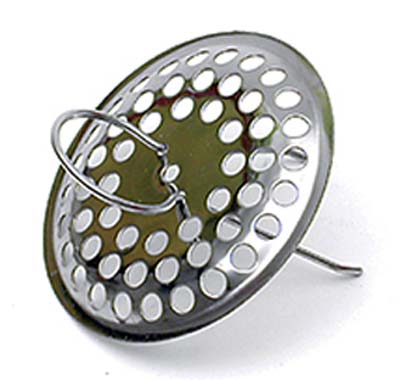 GRIGLIA LAVELLO FERMADETRITI - INOX MM 58 CF=PZ 25- 1 confezioni