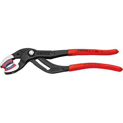 PINZA POLIGRIP 81 KNIPEX  GANASCE IN RESINA MM 250 S. MM 75