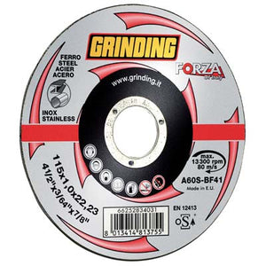 DISCO ABRASIVO TAGLIO FERRO PIANO FORZA - MM 230X22,2 H.MM 1,9- 25 pezzi