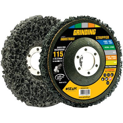 DISCO PULITURA STRIPPER MULTIMATERIAL GRINDING - MM 115X22,2- 10 pezzi
