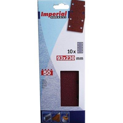 CARTA ABRASIVA A FOGLI BOSCH IMPERIAL - GRANA 120 MM 93X230 CF=PZ 10- 4 confezioni