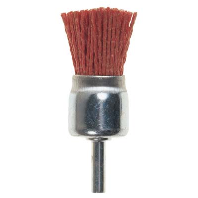 SPAZZOLA FIBRA A PENNELLO + GAMBO PG  497.50 MM  25 GRANA 150 G.MM 6