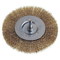 SPAZZOLA ACCIAIO CIRCOLARE + GAMBO PG - 468.50 MM  40 G.MM 6X25- 5 pezzi