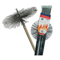 SCOVOLO ACCIAIO KIT PULIZIA CAMINO DOMUS - MM 250 H.MT 8,40- 1 confezioni