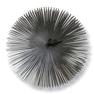 SCOVOLO ACCIAIO X CAMINO DOMUS - MA 12 MM 180- 5 pezzi